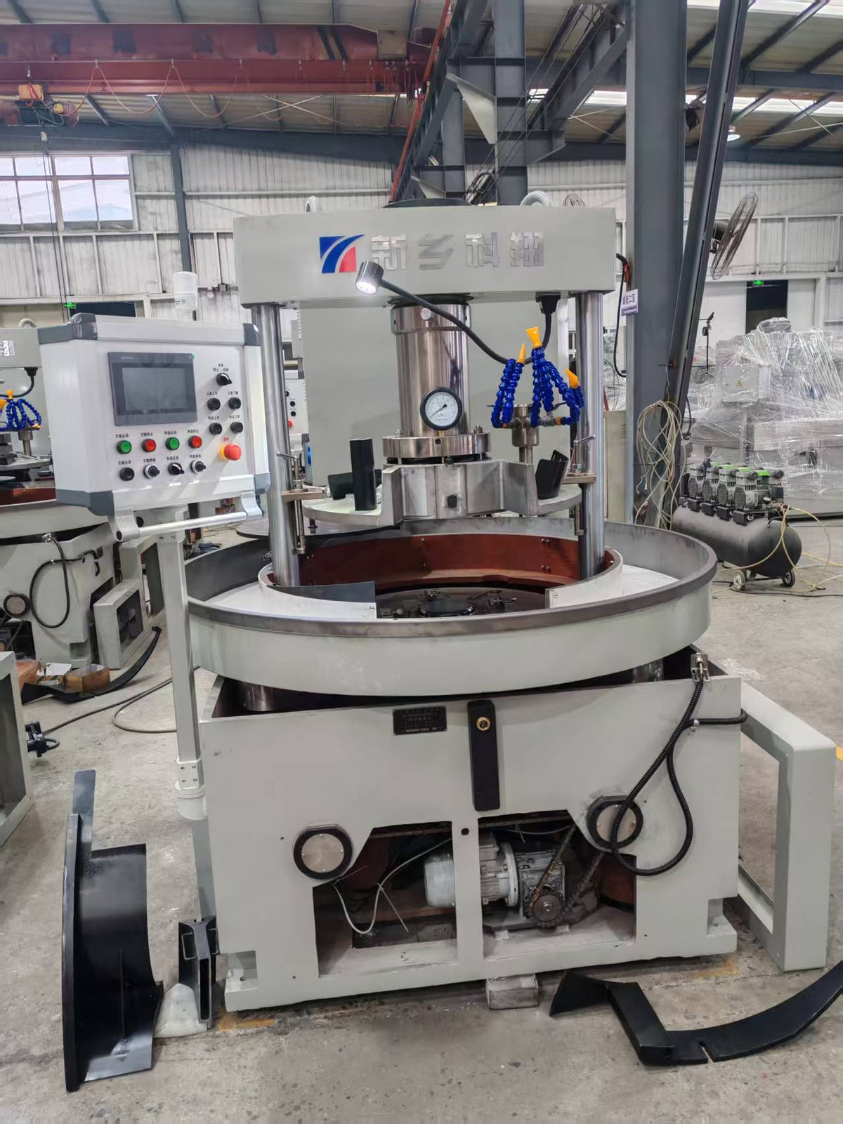 BASEGLOBAL 3M7280 Vertical Steel Ball Lapping Machine | High-Precision Grinding Equipment