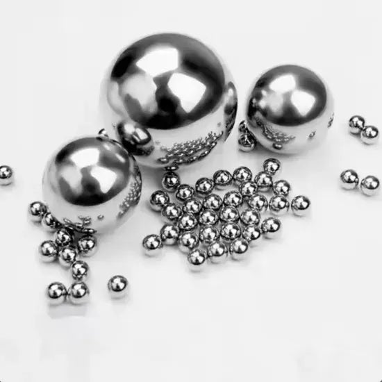 BaseGlobal AISI 1085 Through-Hardened High Carbon Steel Balls | High Wear Resistance & Load Capacity Precision Bearings & Hardware