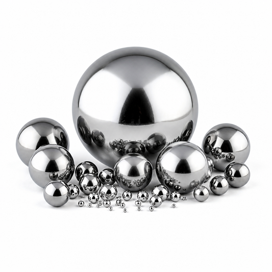 BaseGlobal Soft Unhardened Low Carbon Steel Balls | Weldable AISI 1010/1015 Steel Balls for Fabrication & Decorative Metalwork