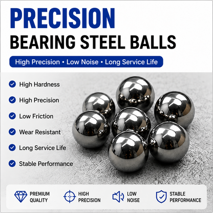 BaseGlobal AISI 52100 Chrome Steel Balls | High-Precision 100Cr6 GCr15 Bearing Balls Manufacturer & Supplier